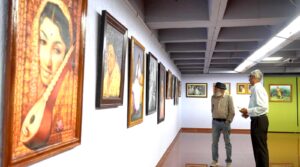 20 वीं “चित्रलतिका”एकल चित्रकला प्रदर्शनी का शुभारम्भ….।