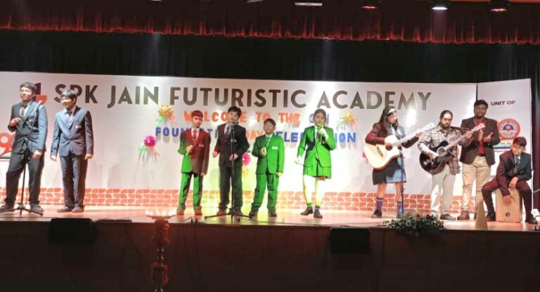 Bridging Past and Future: Shree Shwetambar Sthanakvasi Jain Sabha Celebrates Three Years of Transformative Learning at SPK Jain Futuristic Academy….