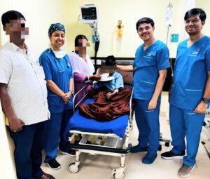 Manipal Hospital EM Bypass & Mukundapur Cluster saves 7-year-old child from rare and life-threatening pancreatic injury through timely ERCP procedure….