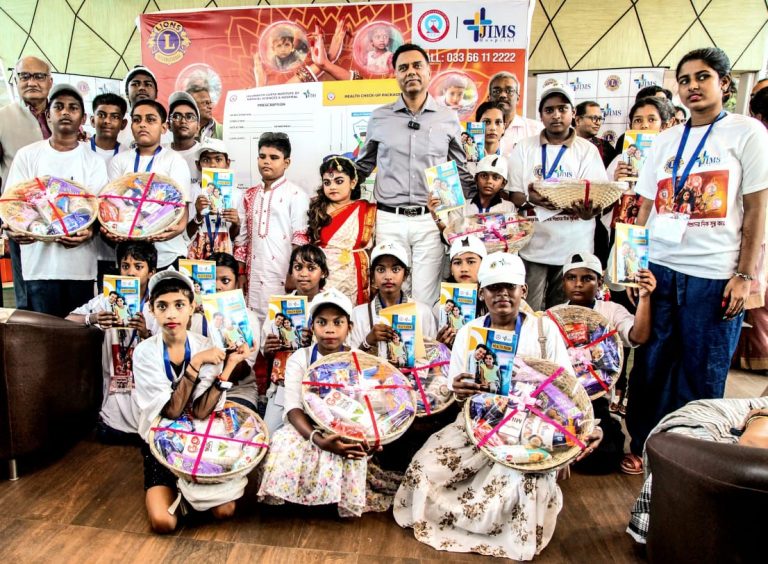 JIMSH Dedicates Lifelong Medical Care to the Underprivileged Children through ‘Pujo Parikrama – Ananda Abdare Uma Darshan 2025….