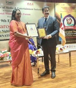 Kolkata Foodpreneur Honoured for Culinary Vision….