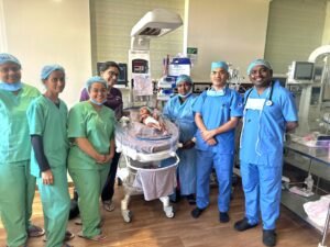 Aster RV Hospital, Bengaluru, Performs Rare Life-Saving Surgery on 1-Month-Old Baby with Double Aortic Arch…