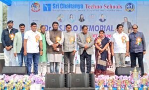 শ্রীচৈতন্য টেকনো স্কুলের ‘ডঃ বি. এস. রাও মেমোরিয়াল ন্যাশনাল স্পোর্টস মিট’-এর রাজ্যস্তরের প্রতিযোগিতার শুভ সূচনা….।