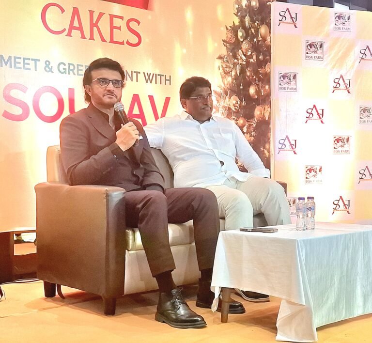 Bisk Farm Hosts Exclusive ‘Cake & Coffee’ with Sourav Ganguly to Honor Loyal Consumers….