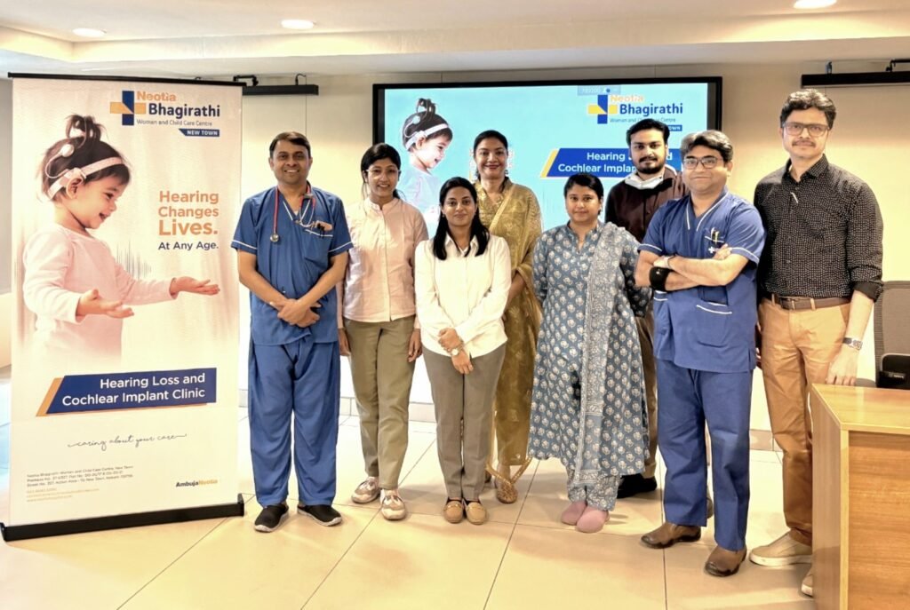 Neotia Bhagirathi Woman and Child Care Centre Launches Advanced Cochlear Implant Clinic at its Paediatric Multispecialty Hospital in New Town….