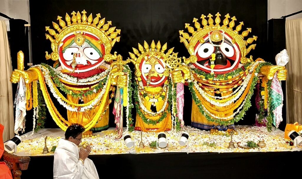 Spiritual Evening at Urbana: Jagannath Mahotsav & Discourse by Puri Temple Chief Servitor Sri Sri Daitapati Bhabani Das Maharaj Ji….