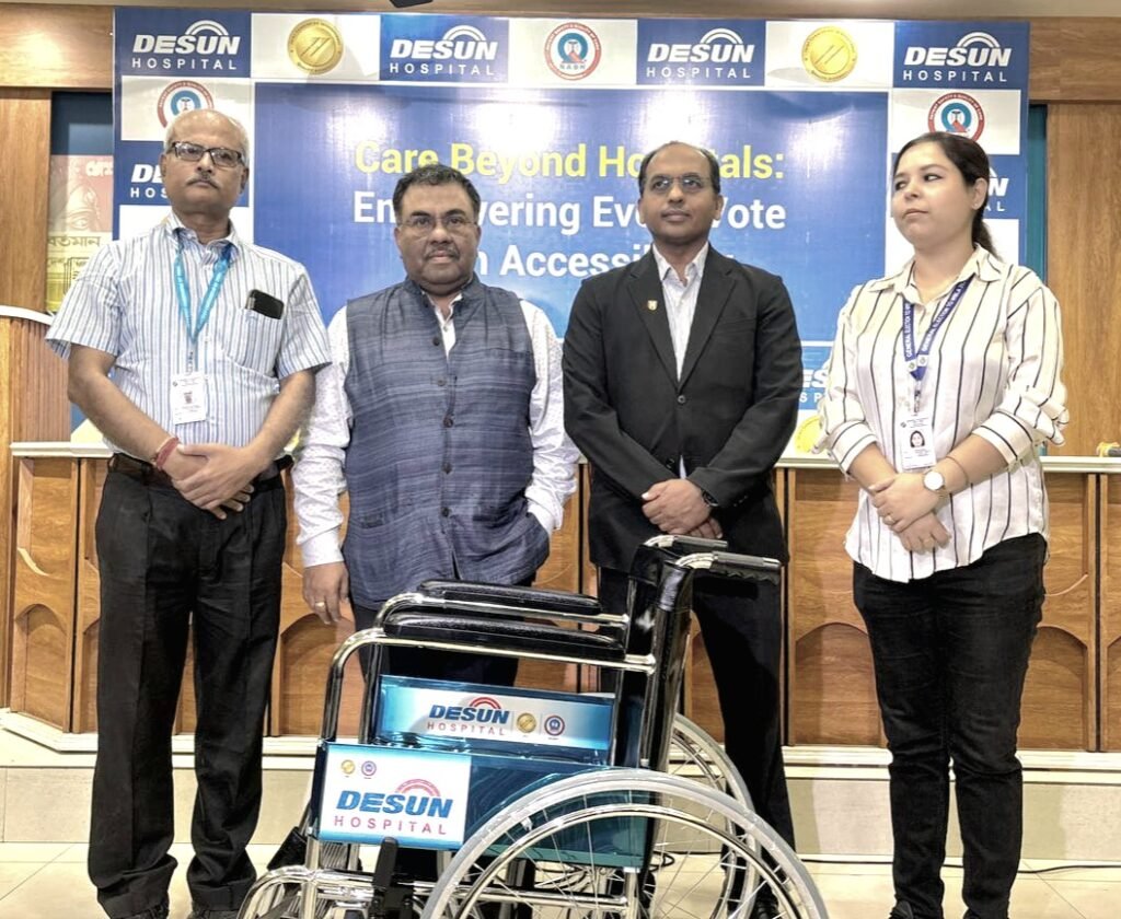 Election Commission of India Leads Accessibility Initiative with Desun Hospital to Empower Every Voter….