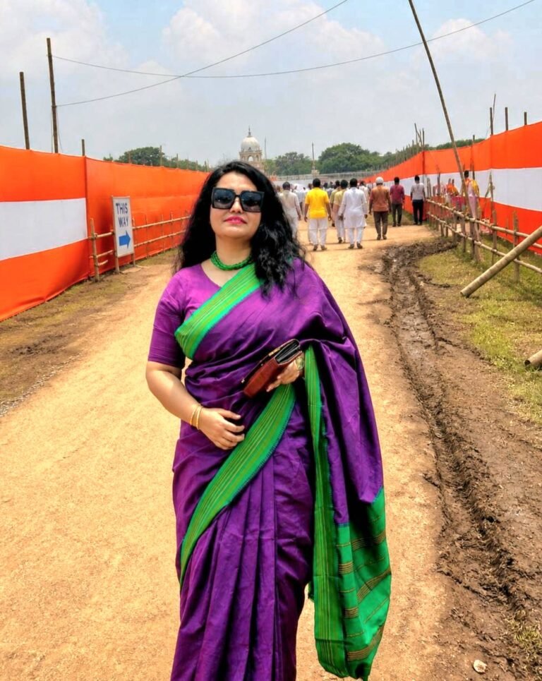 Acclaimed Author Debarati Mukhopadhyay Attends Historic West Bengal Oath Ceremony as VIP Guest….