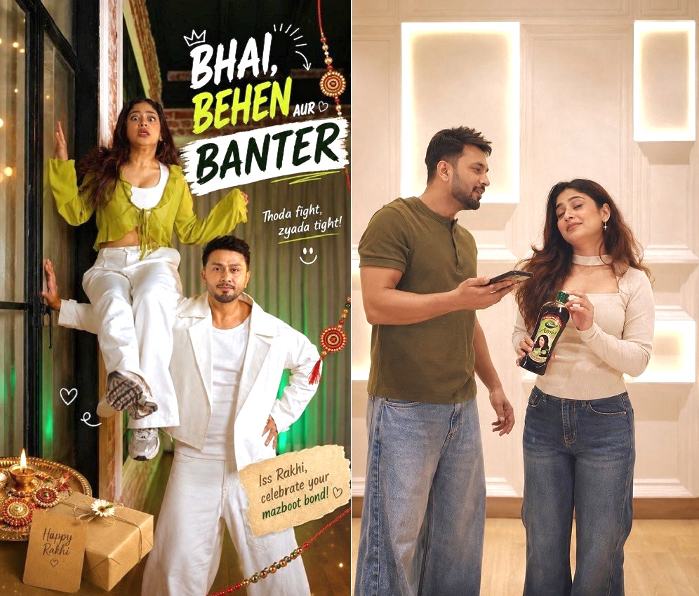 Dabur Amla Hair Oil Celebrates the ‘Mazboot’ Sibling Bond This Raksha Bandhan with Awez Darbar and Anam Darbar…