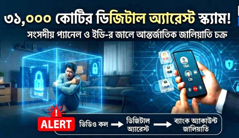 ডিজিটাল অ্যারেস্ট জালিয়াতি…! 