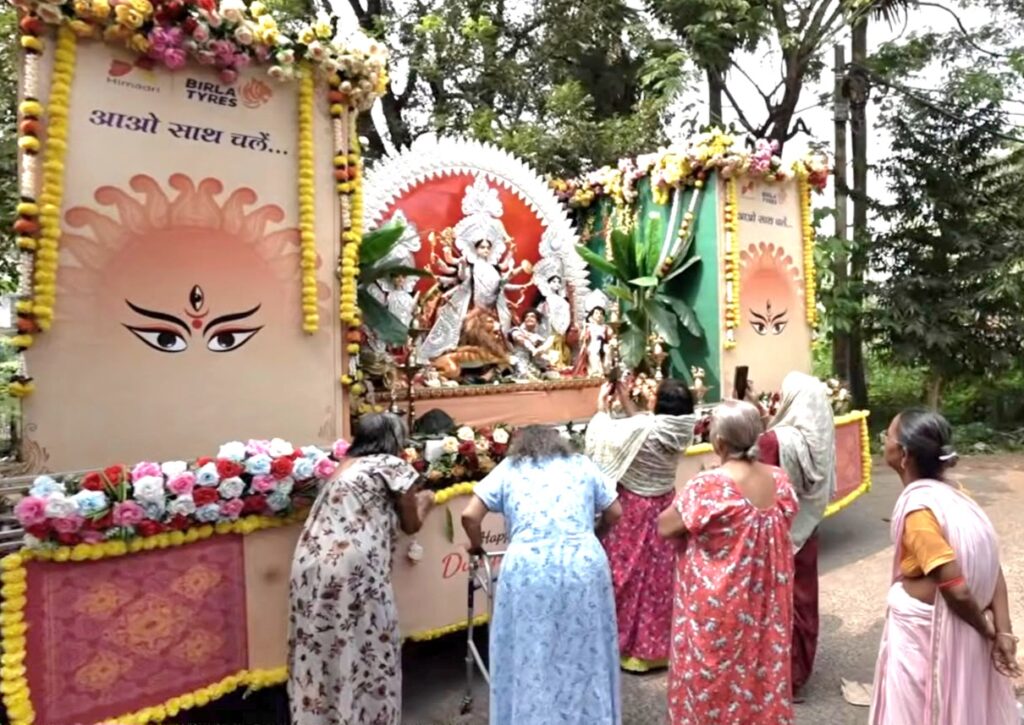 Birla Tyres Brings Maa Durga Closer to Devotees with ‘Maa Asche’ Initiative…