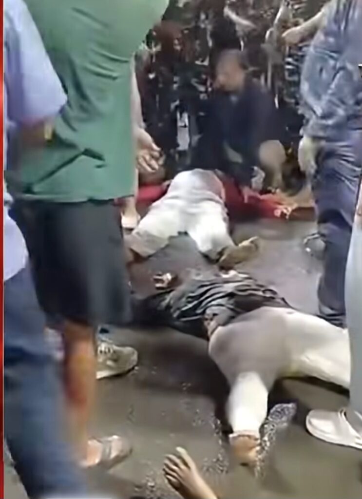 উৎসবের মাঝে হঠাৎ করে  একি বিপর্যয়…!